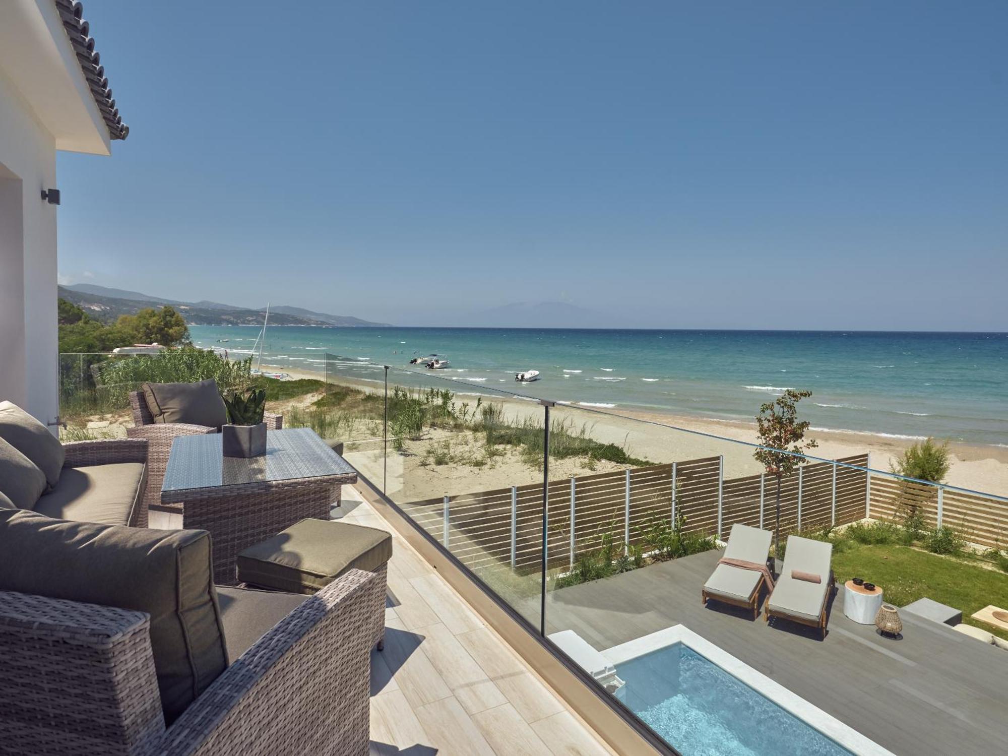 Villa Bright Coast Superior Alykes  Esterno foto