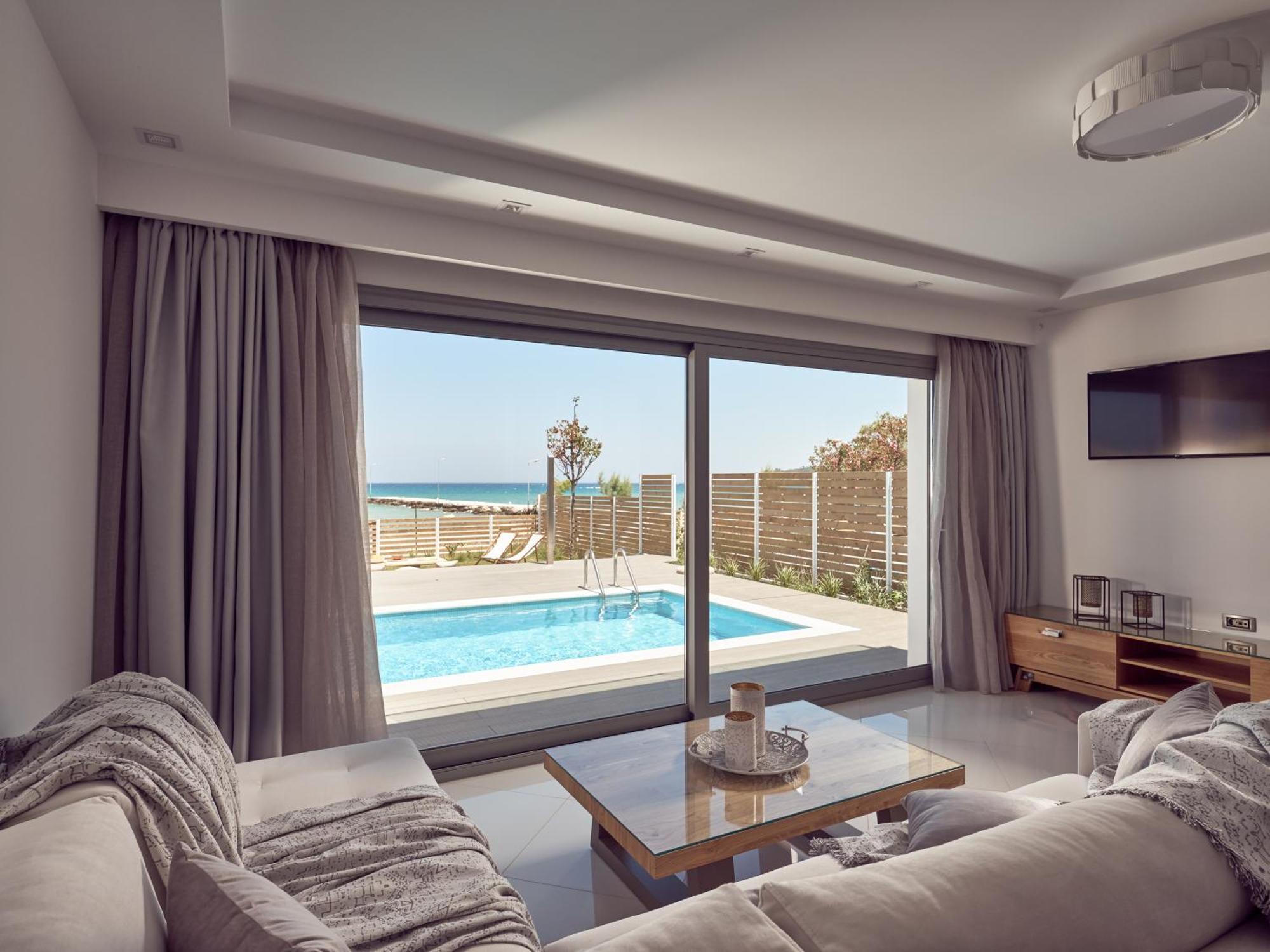 Villa Bright Coast Superior Alykes  Esterno foto