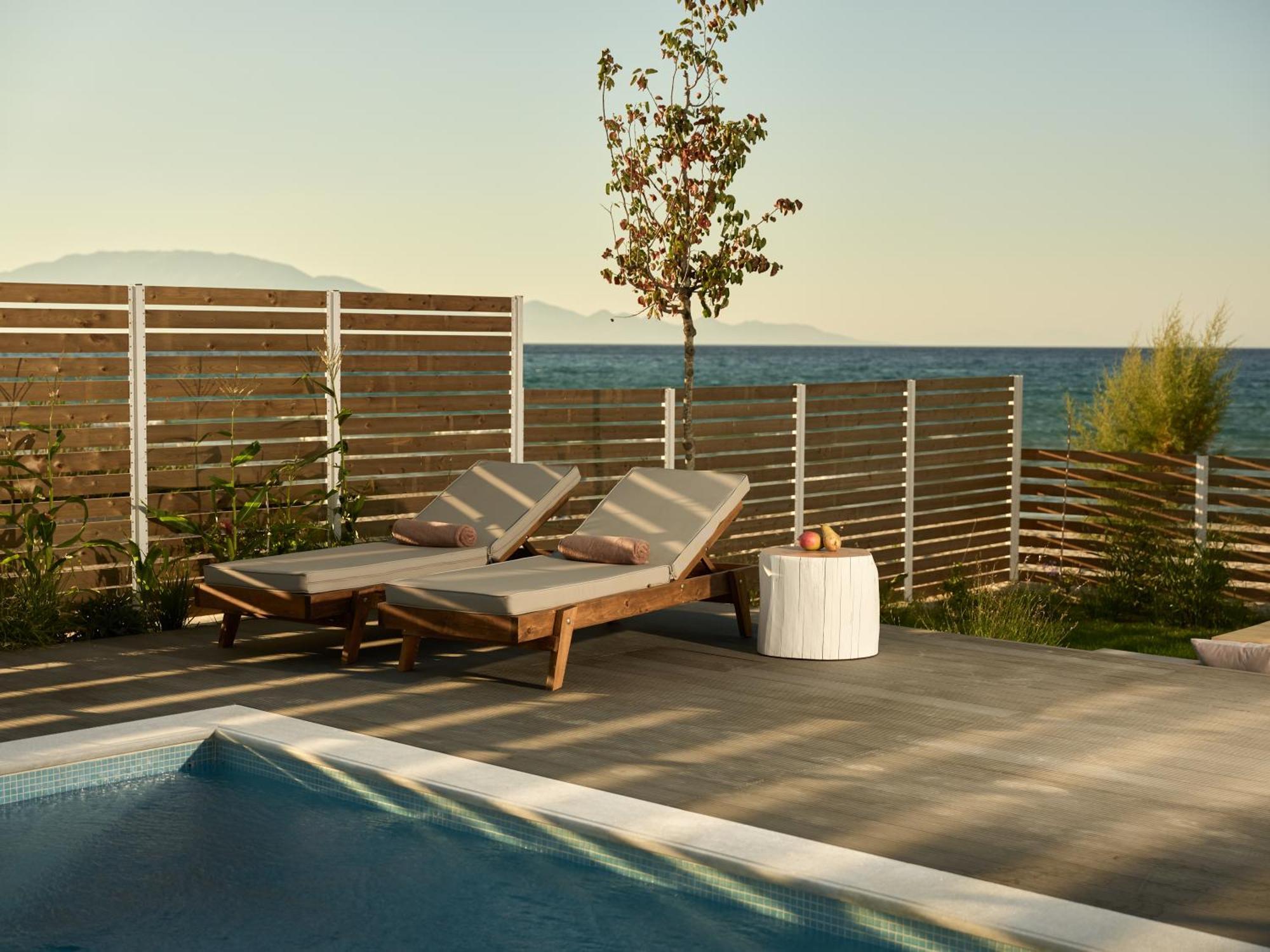 Villa Bright Coast Superior Alykes  Esterno foto